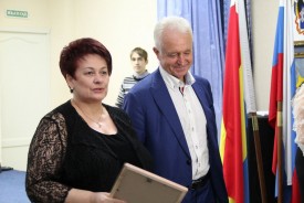 Людмила Ткаченко поздравила «Восхождение» с 55-летием